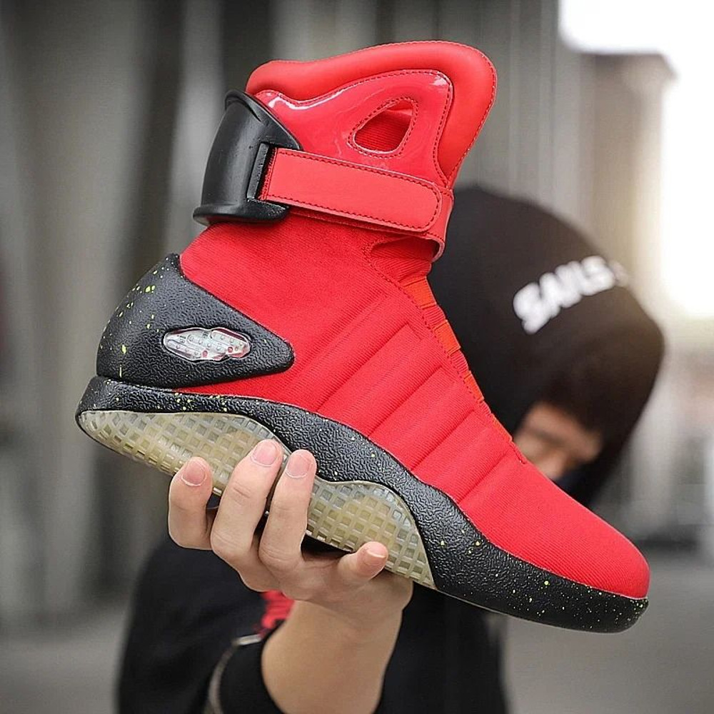 Light Up USB Charging Boots With Remote Control For Men And Women 9