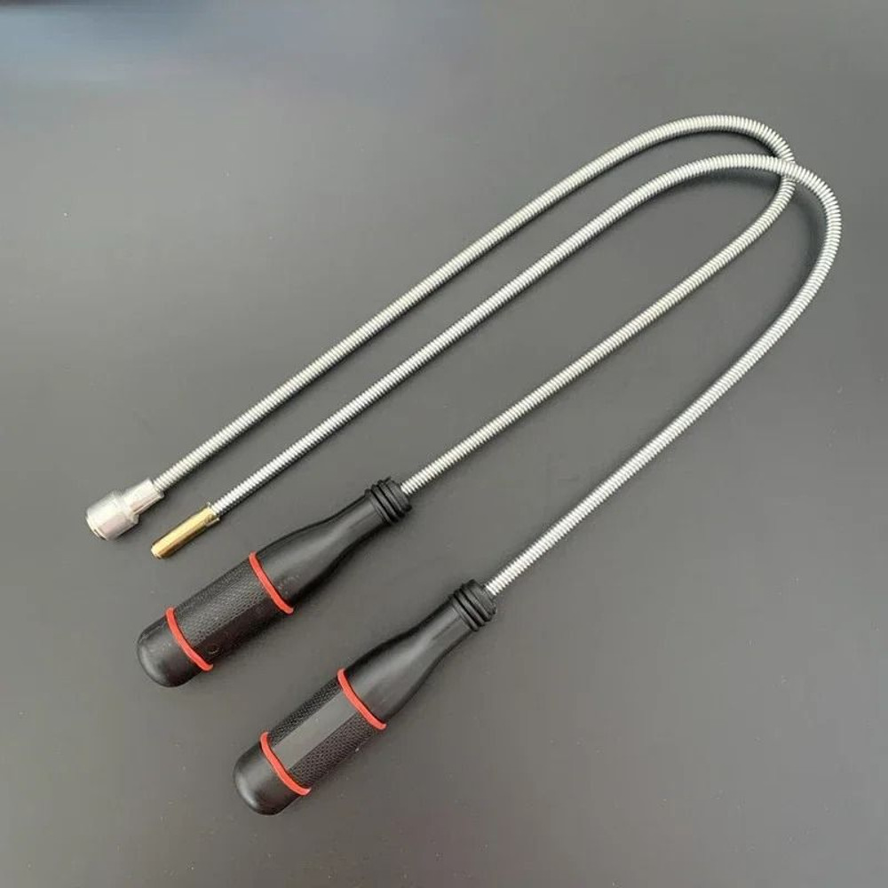 Magnetic Pickup Tool With Foldable Handle And Spring Grip Claw 0