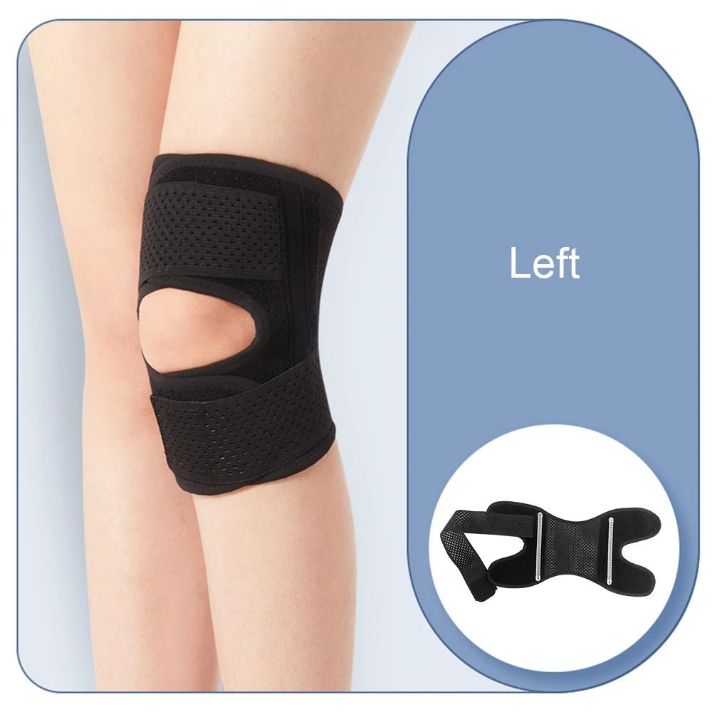 Elastic Knee Support Brace With Side Springs For Joint Protection 7