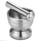 Stainless Steel Mortar And Pestle Grinder For Garlic Herbs Spices 0