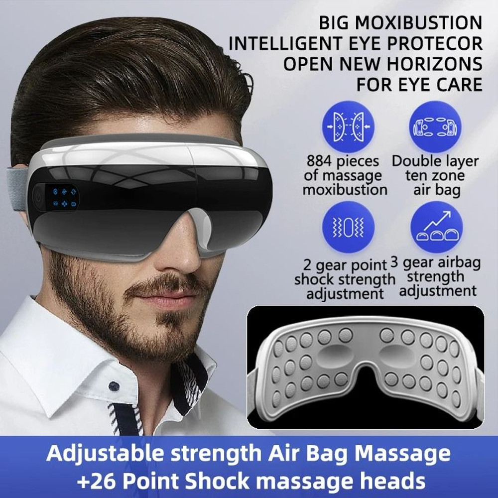 Electric Eye Massager With Heat And Air Compression 4