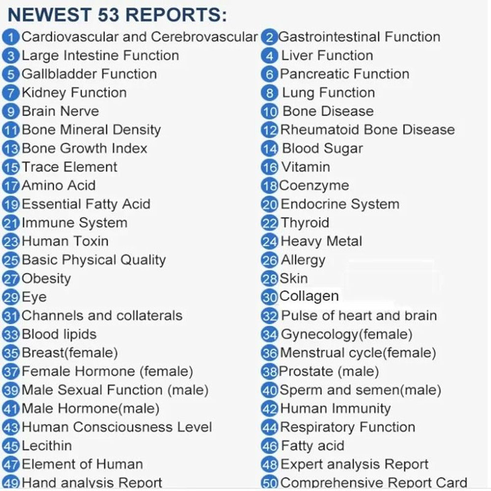 Quantum Therapy Analyzer Full Body Health Scanner 1