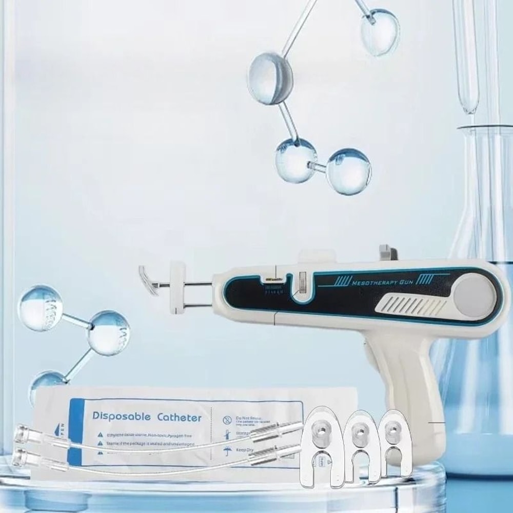 Mesotherapy Anti Wrinkle Injection Kit With DR Plastic Gun And Disposable Consumables 3