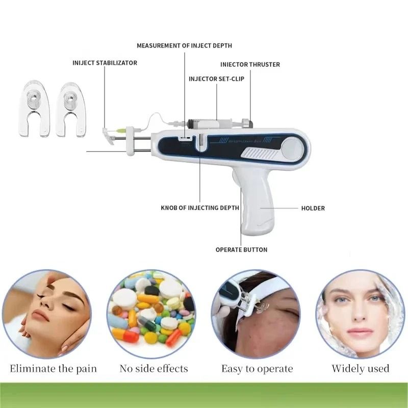 Mesotherapy Anti Wrinkle Injection Kit With DR Plastic Gun And Disposable Consumables 4