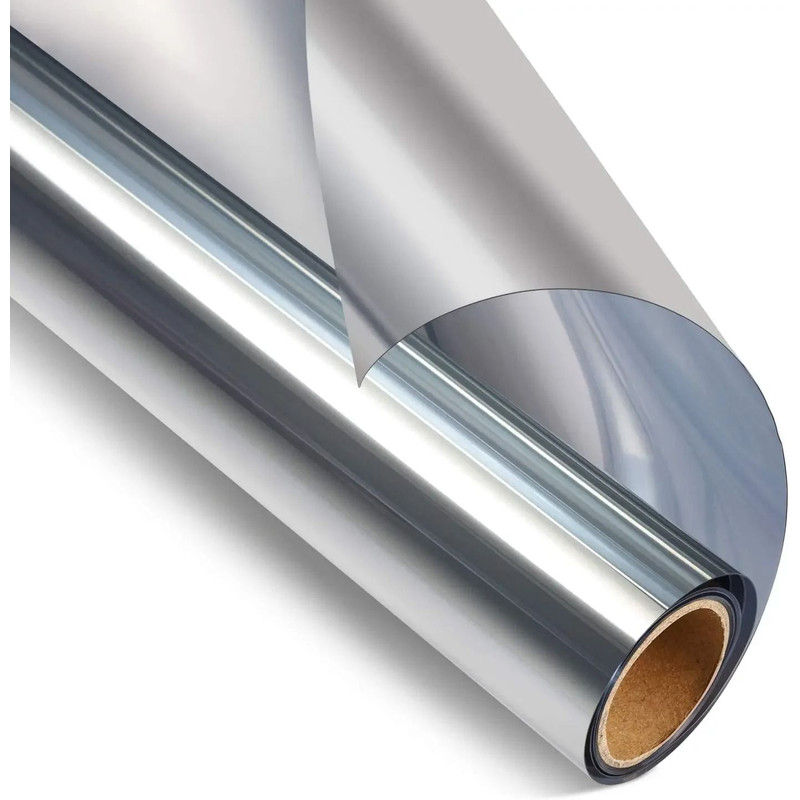 One Way Mirror Window Film Privacy Tint Heat Control Reflective Adhesive Glass Covering 10