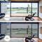 One Way Mirror Window Film Privacy Tint Heat Control Reflective Adhesive Glass Covering 6