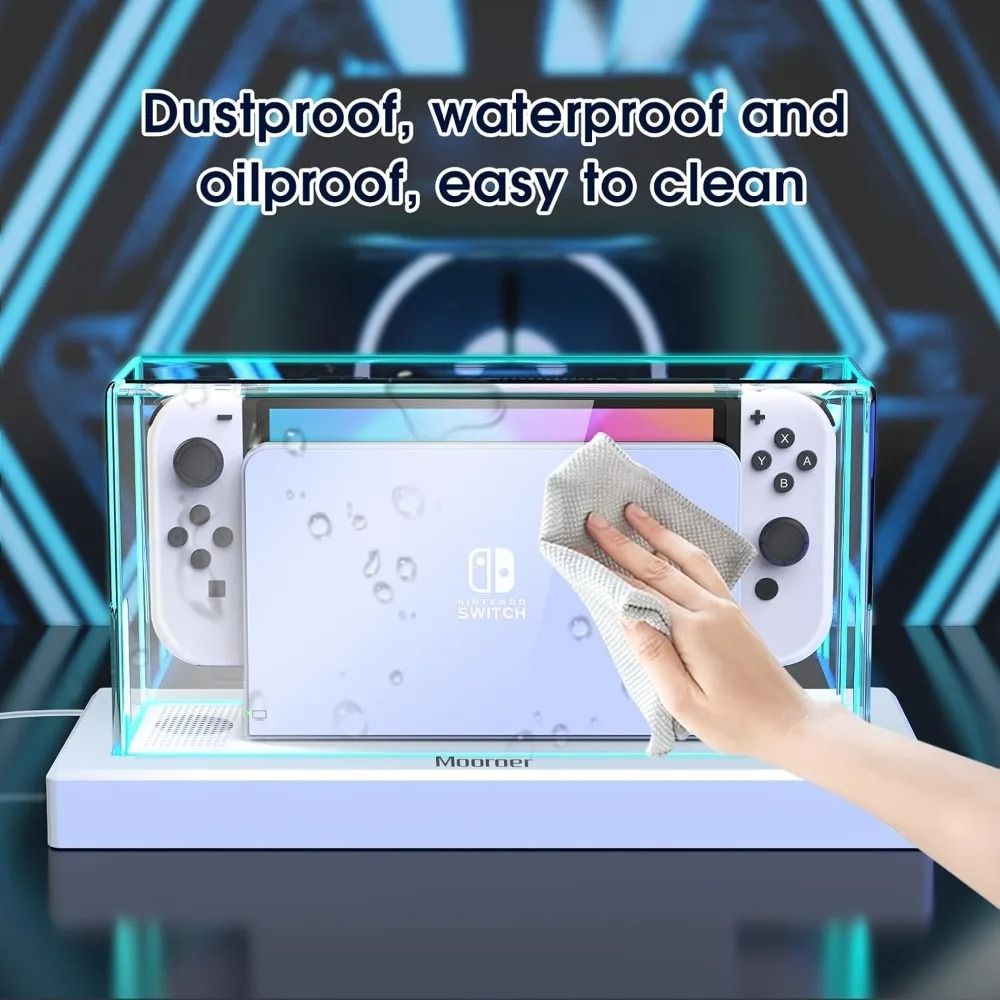 LED Display Dust Cover For Nintendo Switch OLED Dock 1