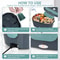 Electric Lunch Box Portable Food Warmer For Car And Home Use 3