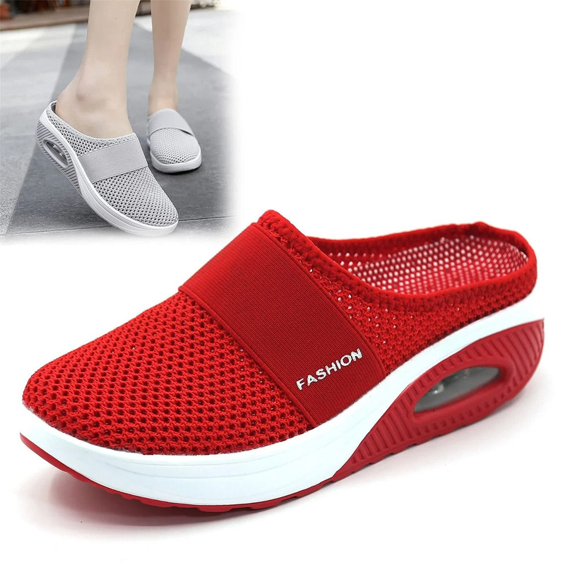 Slip On Walking Sandals With Arch Support And Mesh Comfort 12