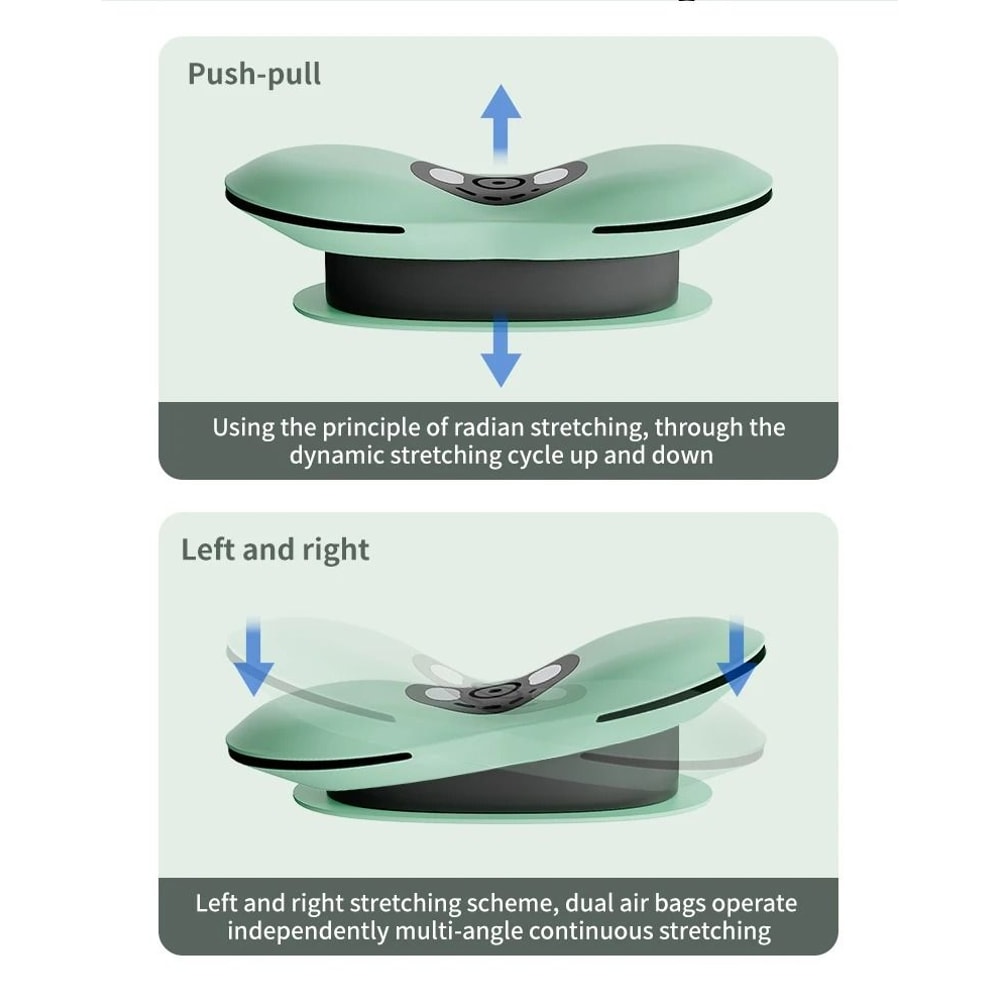 Advanced Waist Traction And Vibration Therapy Massager 2