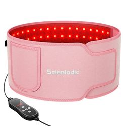 red light therapy belt for fat loss and pain relief with 100 leds