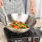 Heavy Duty Stainless Steel Wok With Dual Handles 1