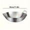 Heavy Duty Stainless Steel Wok With Dual Handles 5