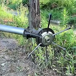 steel wire weed brush trimmer head for lawnmower