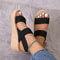 Minimalist Slingback Wedge Sandals For Women 2