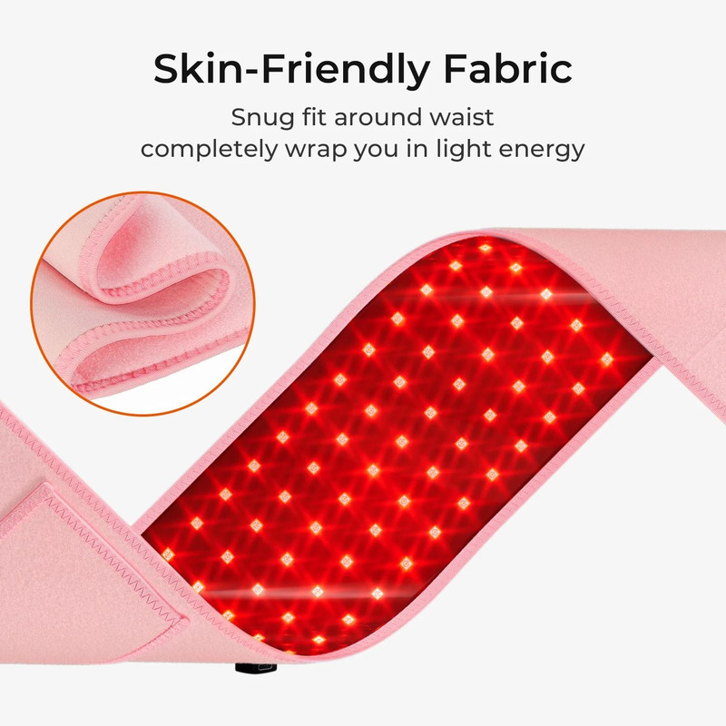 Red Light Therapy Belt With 100 LEDs For Fat Loss And Pain Relief 5