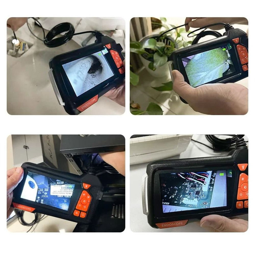 43 Inch LCD Endoscope Camera With Light And 1080P HD Waterproof Borescope 6