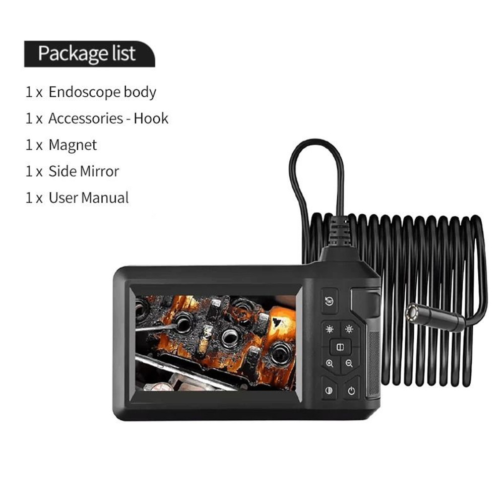 43 Inch LCD Endoscope Camera With Light And 1080P HD Waterproof Borescope 8