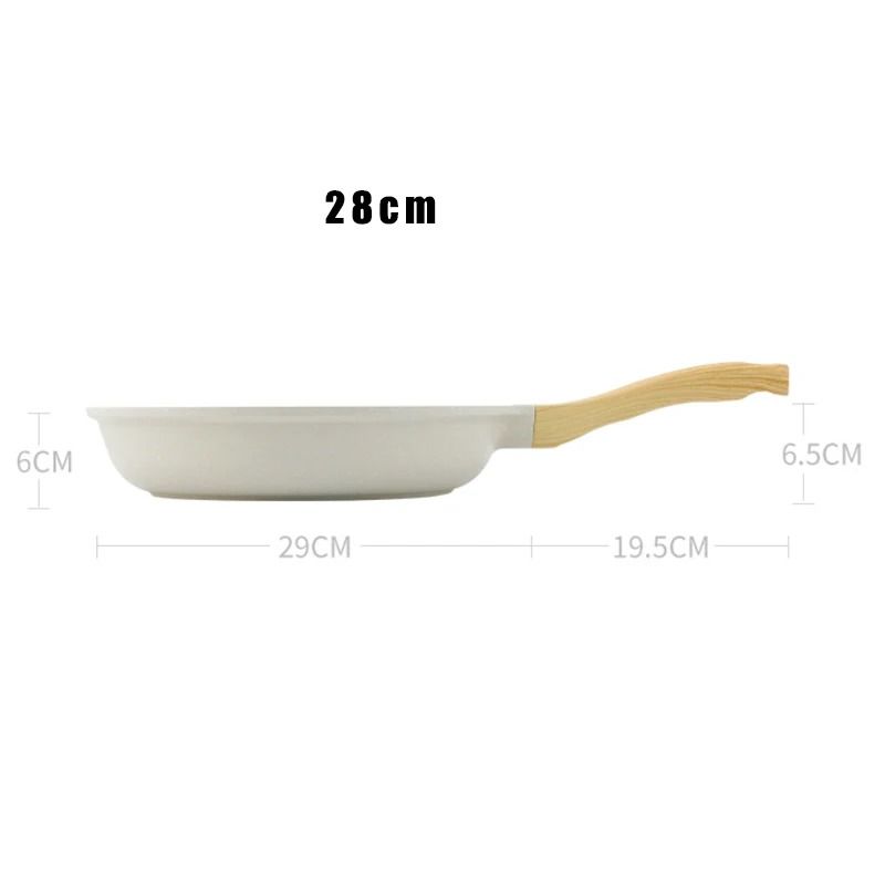NonStick Ceramic Frying Pan For Gas And Induction Cooktops 9