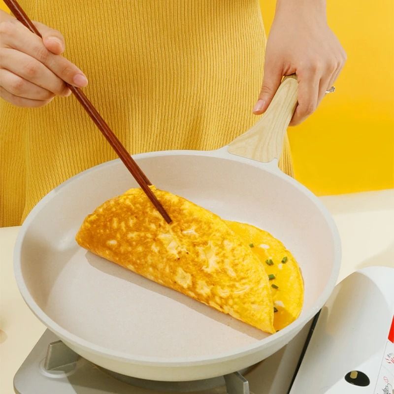 NonStick Ceramic Frying Pan For Gas And Induction Cooktops 1