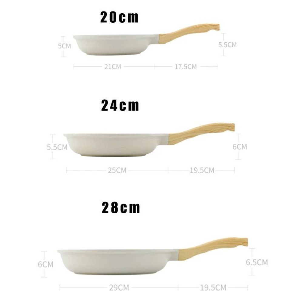 NonStick Ceramic Frying Pan For Gas And Induction Cooktops 6