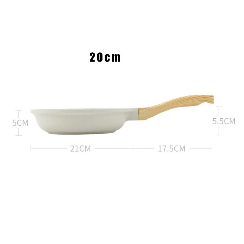 NonStick Ceramic Frying Pan For Gas And Induction Cooktops 7