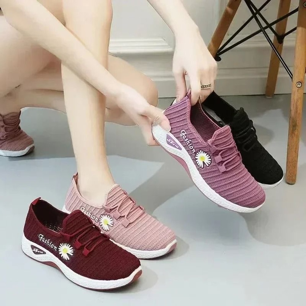Womens Lightweight Breathable Sneakers For Casual And Active Wear 0