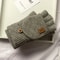 Knitted Fingerless Winter Gloves With Touch Screen Capability 6
