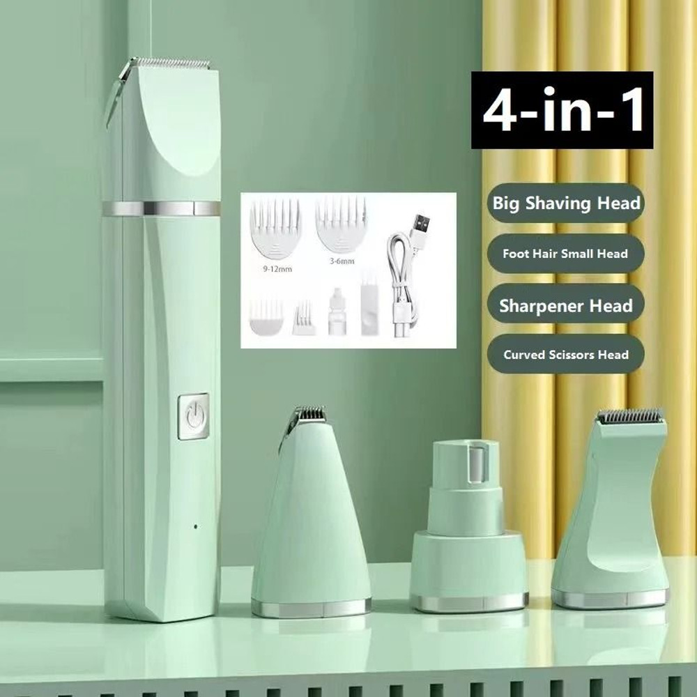 Professional 4in1 Electric Pet Grooming Kit For Dogs And Cats 6