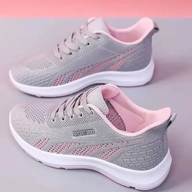 Womens Lightweight Running Shoes With Air Cushion And Breathable Mesh 1