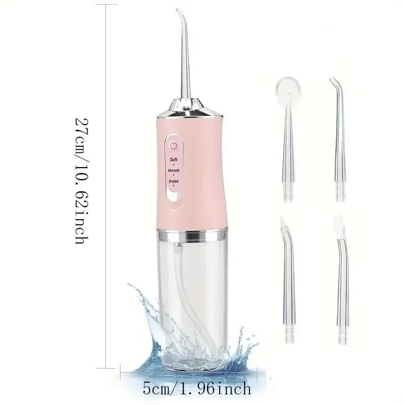 Portable Smart Electric Oral Irrigator With 4 Jets And 3 Modes 4