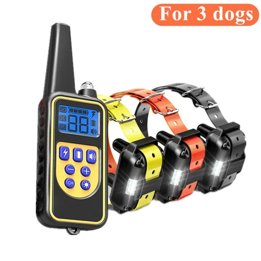 Electric Dog Training Collar With Remote Waterproof Rechargeable 15