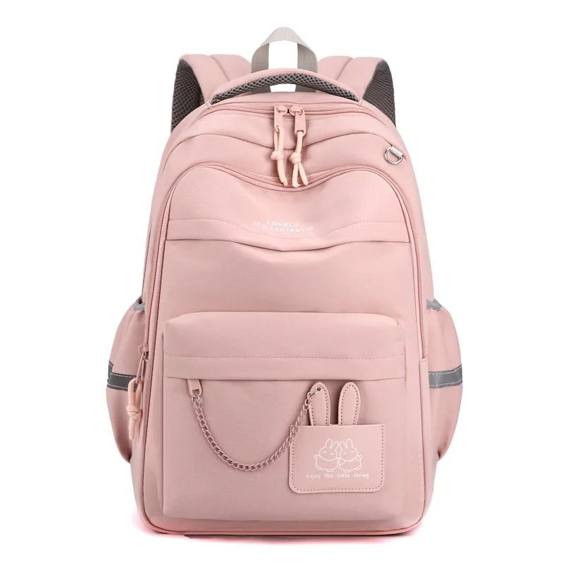 Girls Large Capacity School Backpack With Bookbag Compartments 1