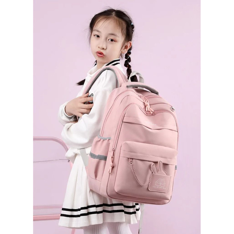 Girls Large Capacity School Backpack With Bookbag Compartments 5