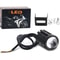 DualColor LED Motorcycle Headlight With Projector Lens Auxiliary Fog And Driving Lamp 7