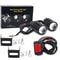 DualColor LED Motorcycle Headlight With Projector Lens Auxiliary Fog And Driving Lamp 8