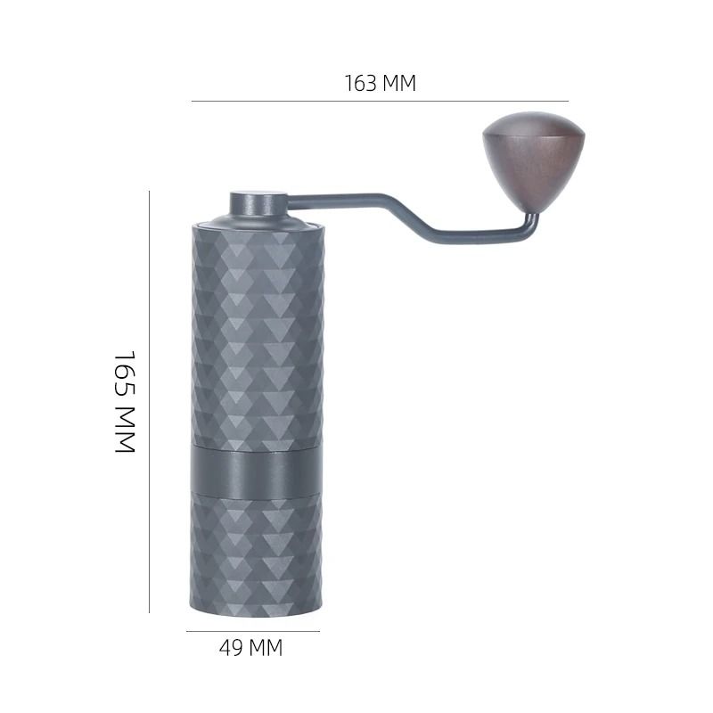 Professional Manual Coffee Grinder With CNC Burr And Diamond Precision Adjustment 3