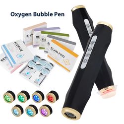 oxygen bubble facial pen co2 skin care machine for deep cleansing & rejuvenation