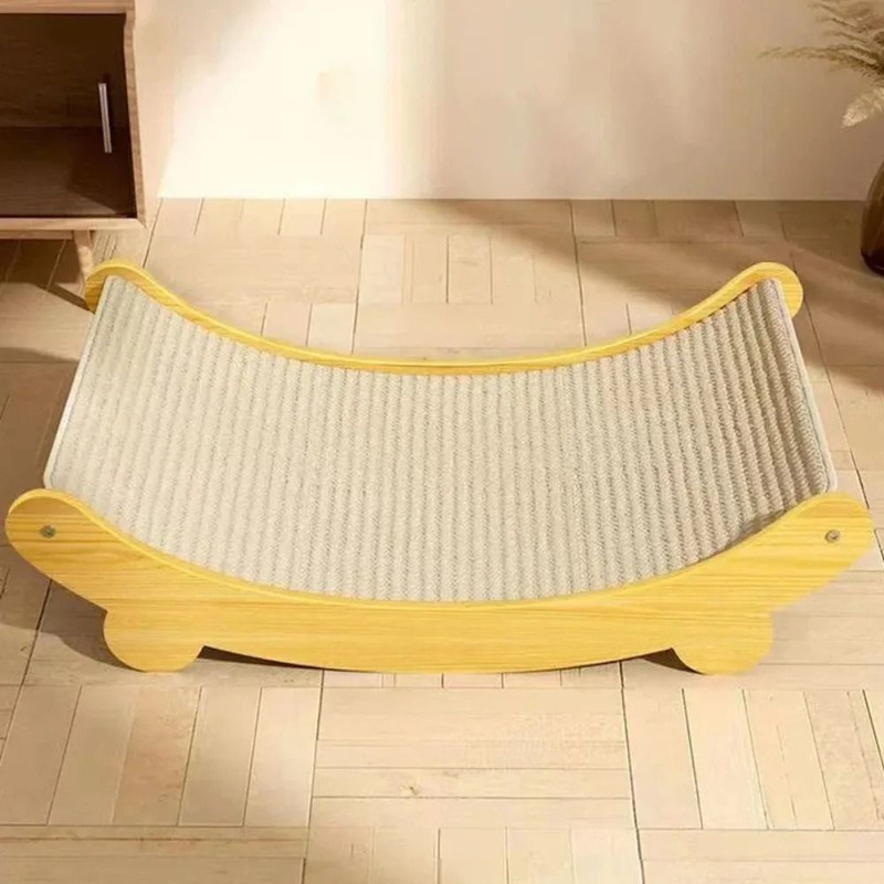 Cat Scratching Bed And Detachable Scratch Pad Combo 6