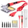 Digital LCD Soldering Iron Repair Kit Adjustable Temperature 80W 9