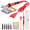 Digital LCD Soldering Iron Repair Kit Adjustable Temperature 80W 9