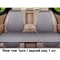 Flax Car Seat Cushion Pad Breathable Auto Seat Protector For Front Or Rear Seats 13
