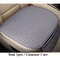 Flax Car Seat Cushion Pad Breathable Auto Seat Protector For Front Or Rear Seats 28