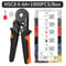 Hexagonal Ratchet Ferrule Crimping Tool Kit With Wire Terminals And Ferrule Sleeves 16