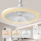 Modern Ceiling Fan With LED Light And Remote Control 8