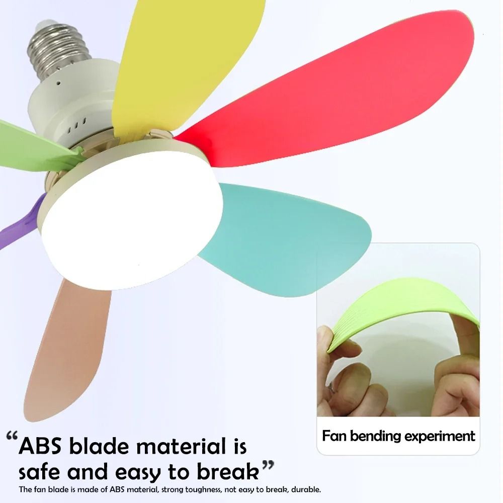 Ceiling Fan Light With Remote Control And Adjustable Night Modes 4