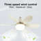 Ceiling Fan Light With Remote Control And Adjustable Night Modes 6