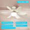 Ceiling Fan Light With Remote Control And Adjustable Night Modes 8