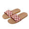 Womens Linen Summer Slides With NonSlip Sole For Indoor Or Beach Wear 11
