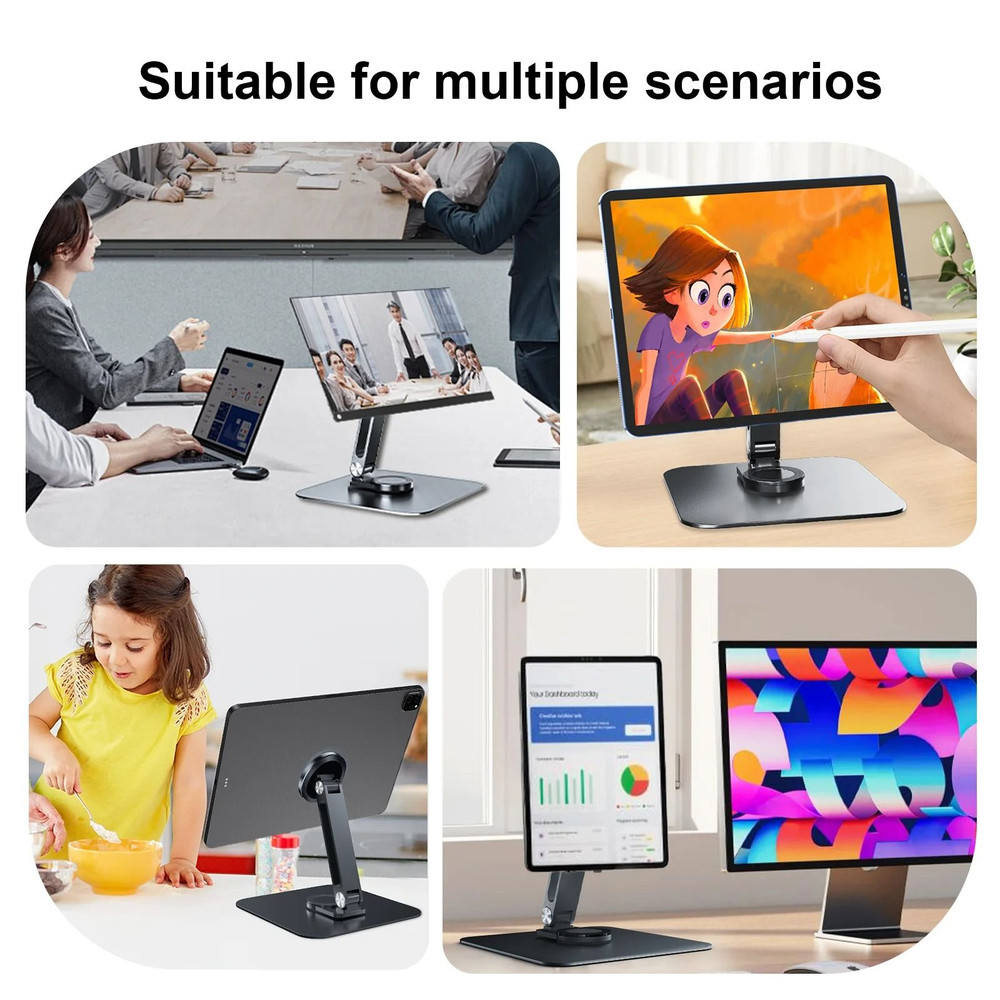 Rotating Magnetic Stand For IPads Phones And Portable Monitors 3